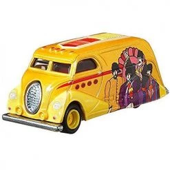 Hot Wheels The Beatles Series Deco Delivery 4/5, Orange/Yellow - Damaged Packaging