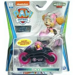 All Toys DieCast 2020 PawPatrol-Skye On Motorcycle With Pink Wheels (Super Rare Ultra Rare!)