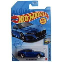 DieCast Hot Wheels 2020 Jaguar F Type, Factory Fresh 1/10 [Blue]