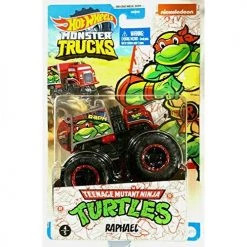 DieCast Hot Wheels Monster Trucks Teenage Mutant Ninja Turtles [Raphael] 4/5 Mattel