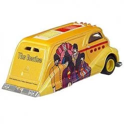 Hot Wheels The Beatles Series Deco Delivery 4/5, Orange/Yellow - Damaged Packaging