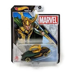 HW Character Cars Hot Wheels Character Cars Marvel Loki Vehicle 2021