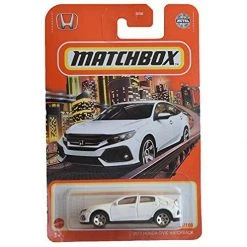 Matchbox 2017 Honda Civic Hatchback, [White] 98/100 Mattel
