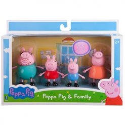 Peppa Pig & Family 4-Figure Pack All Toys