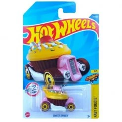 Toy Choo Choo DieCast Hot Wheels Sweet Driver Cupcake Car - Fast Foodie 3/5