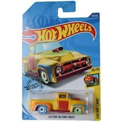 Mattel Hot Wheels Treasure Hunt Custom '56 Ford Truck 176/250, Yellow