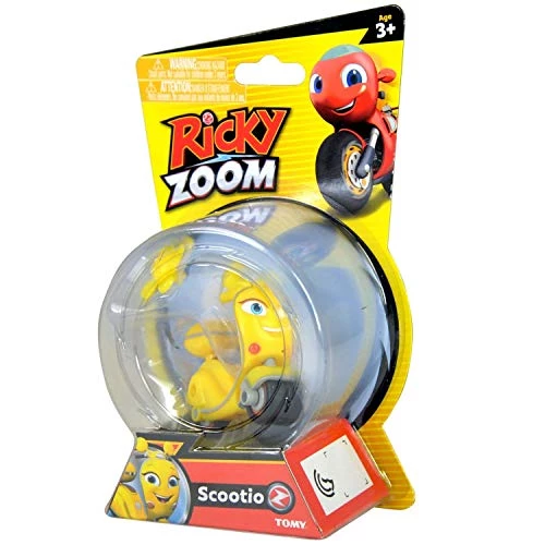 TOMY Scootio Whizzbang Toy Scooter From Ricky Zoom – 3-inch Action Figure – Free-Wheeling, Free Standing Toy Bike For Preschool Play All Toys 6 TOMY Scootio Whizzbang Toy Scooter From Ricky Zoom – 3-inch Action Figure – Free-Wheeling, Free Standing Toy Bike For Preschool Play All Toys