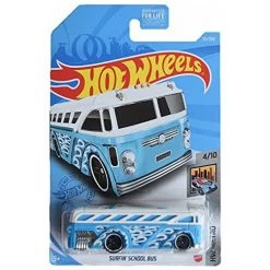 DieCast Hot Wheels Surfin' School Bus, Metro 4/10 [Blue] 55/250 Mattel