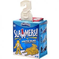 Imaginext DC Super Friends Slammers Vehicle & Mystery Figure Sets - GNN51 - Unopened Identified Blind Box ~ Ice And The Arctic Sled ~ Series 1 DC Comics