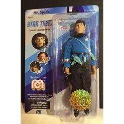 Mego: Star Trek Classic 8 Inch Action Figure Mr. Spock - Damaged Packaging All Toys
