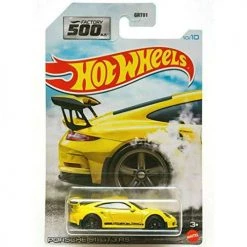 DieCast Hot Wheels Porsche 911 GT3 RS (Yellow) 10/10 - Factory 500 Mattel