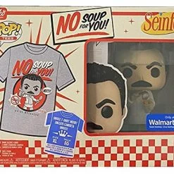 Funko POP! & Tee: Seinfeld - Yev Kassem (Soup Nazi) No Soup For You - XL - Walmart Exclusive
