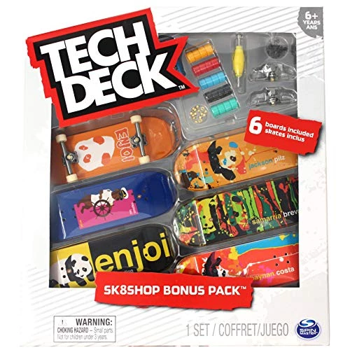 TECH DECK Sk8shop Bonus Pack Enjoi Skateboards 2021 Series 1 TECH DECK Sk8shop Bonus Pack Enjoi Skateboards 2021 Series