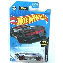 DieCast Hot Wheels The Batman Batmobile - Batman 2/5 [Gunmetal Chrome] 56/250