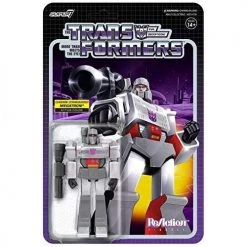 Reaction Figures Super7 Transformers Chrome Commander Megatron Exclusive Hasbro