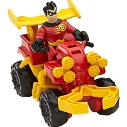 DC Comics Fisher-Price Imaginext DC Super Friends Streets Of Gotham City Robin & ATV