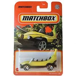 Mattel Matchbox Big Banana Car, [Yellow/Black] 48/100