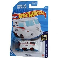 DieCast Hot Wheels Kool Kombi, Hello Kitty [Screen Time 3/10] Mattel