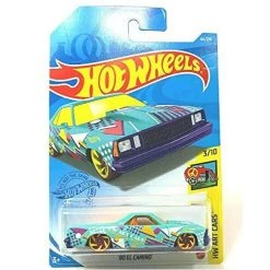 DieCast Hot Wheels '80 El Camino - HW Art Cars 3/10 [Blue/Purple] 44/250