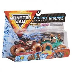Monster Jam 2020 Color Change 1:64 Scale Double Pack [Scooby Doo + Monster Mutt] Spin Master