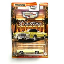 Matchbox 1975 Cadillac Eldorado Convertible - Cadillac Series 11/12 [Pastel Yellow] Mattel