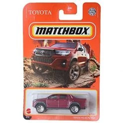 Mattel Matchbox Toyota Hilux Pickup, [red] 13/100