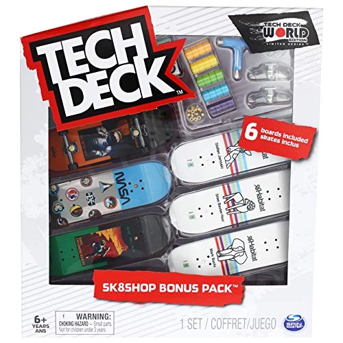 Tech Deck Sk8shop Bonus Pack World Edition Limited Series 2020 3 Tech Deck Sk8shop Bonus Pack World Edition Limited Series 2020
