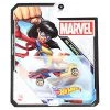 HW Character Cars Hot Wheels Character Cars Ms. Marvel First Appearance