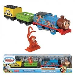 Thomas & Friends Thomas And Friends Fisher-Price Motorized Trackmaster Sodor Safari Monkey Thomas