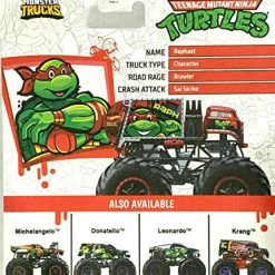 DieCast Hot Wheels Monster Trucks Teenage Mutant Ninja Turtles [Raphael] 4/5 Mattel