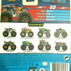DieCast Hot Wheels 2021 Monster Trucks [Race ACE] 20/75 With Re-Crushable Car - HW Monster Trucks Live 05/07