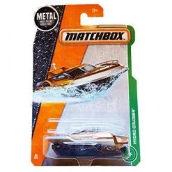 Mattel Matchbox 2017 MBX Explorers Hydro Cruiser (Boat) 98/125, Bronze