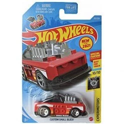 DieCast Hot Wheels Custom Small Block, Experimotors 10/10 [red] 131/250