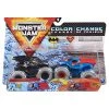 Monster Jam 2020 "Reveal The Steel Color Change 1:64 Scale Diecast 2-Pack: Batman And Superman DC Comics