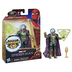 Spider-Man Marvel 6-Inch Mystery Web Gear Marvel's Mysterio Action Figure, Includes Mystery Web Gear Armor Accessory And Character Accessory, Ages 4 And Up