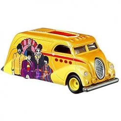 Hot Wheels The Beatles Series Deco Delivery 4/5, Orange/Yellow - Damaged Packaging