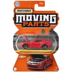 Mattel Matchbox 2016 Chevy Camaro (red) 4/20, 2021 Moving Parts 13 Mattel Matchbox 2016 Chevy Camaro (red) 4/20, 2021 Moving Parts