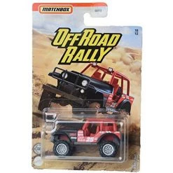 Matchbox Jeeps 4x4, Off Road Rally 10/12 [red]