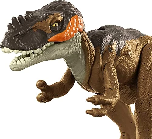 Toy Choo Choo Jurassic World Wild Pack Alioramus Carnivore Dinosaur Action Figure Toy With Movable Joints, Realistic Sculpting & Attack Feature, Kids Gift Ages 3 Years & Older 2 Toy Choo Choo Jurassic World Wild Pack Alioramus Carnivore Dinosaur Action Figure Toy With Movable Joints, Realistic Sculpting & Attack Feature, Kids Gift Ages 3 Years & Older