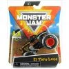 Monster Jam 2021 Spin Master 1:64 Diecast Monster Truck With Wheelie Bar: Retro Rebels Show Time El Toro Loco (Black)
