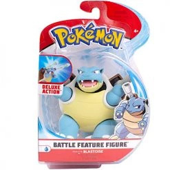 Pokemon Pokémon 4.5" Battle Feature Figure - Blastoise All Toys