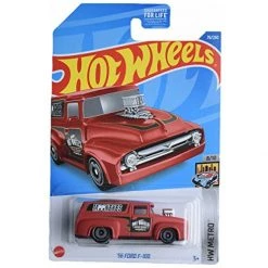 Toy Choo Choo Hot Wheels '56 Ford F-100, Metro 8/10 [red]