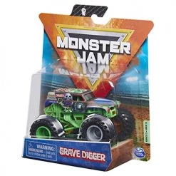 Monster Jam 2020 Spin Master 1:64 Diecast Monster Truck With Wristband: Wreckless Trucks Grave Digger