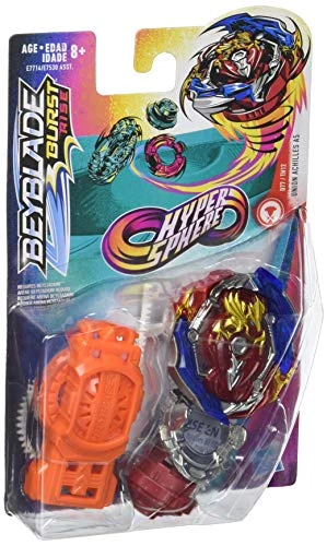 Hasbro BEYBLADE Burst Rise Hypersphere Union Achilles A5 Starter Pack -- Balance Type Battling Top Toy And Right/Left-Spin Launcher, Ages 8 And Up 4 Hasbro BEYBLADE Burst Rise Hypersphere Union Achilles A5 Starter Pack -- Balance Type Battling Top Toy And Right/Left-Spin Launcher, Ages 8 And Up