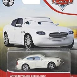 Disney Pixar Cars Disney Cars Antonio Veloce Eccellente, Miniature, Collectible Racecar Automobile Toys Based On Cars Movies, For Kids Age 3 And Older, Multicolor 9 Disney Pixar Cars Disney Cars Antonio Veloce Eccellente, Miniature, Collectible Racecar Automobile Toys Based On Cars Movies, For Kids Age 3 And Older, Multicolor