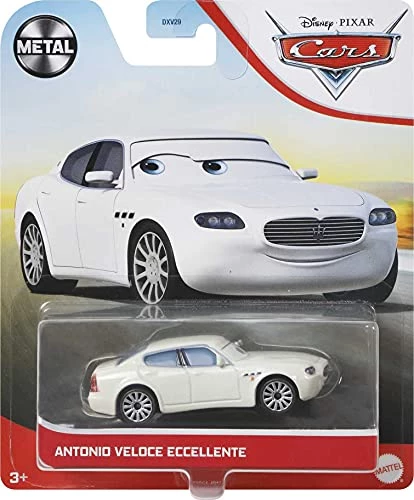 Disney Pixar Cars Disney Cars Antonio Veloce Eccellente, Miniature, Collectible Racecar Automobile Toys Based On Cars Movies, For Kids Age 3 And Older, Multicolor 5 Disney Pixar Cars Disney Cars Antonio Veloce Eccellente, Miniature, Collectible Racecar Automobile Toys Based On Cars Movies, For Kids Age 3 And Older, Multicolor