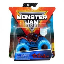 Monster Jam 2020 Spin Master 1:64 Diecast Monster Truck With Wristband: Nitro Neon Octon8er