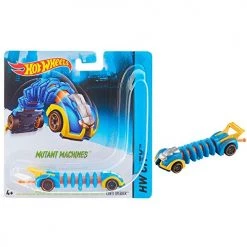 Mattel Hot Wheels Mutant Machines ~ Centi Speeder ~ Blue And Yellow ~ CGM83 ~ Unique Slithering Action Car