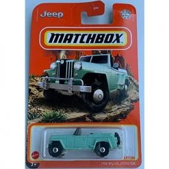 Matchbox 1948 Willys Jeepster 67/100 [Teal] Mattel