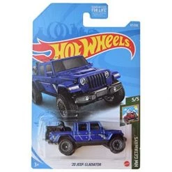 DieCast Hot Wheels ['20 Gladiator], Getaways 5/5 [Blue]